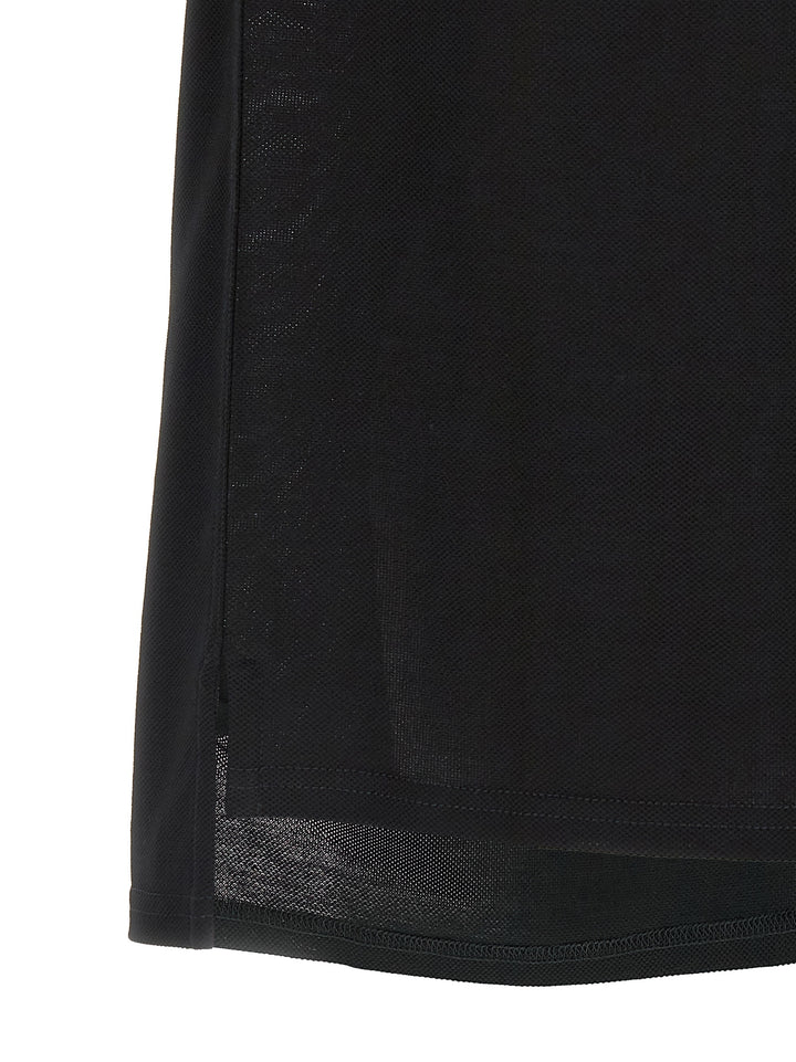 Givenchy Black Cotton Polo Shirt