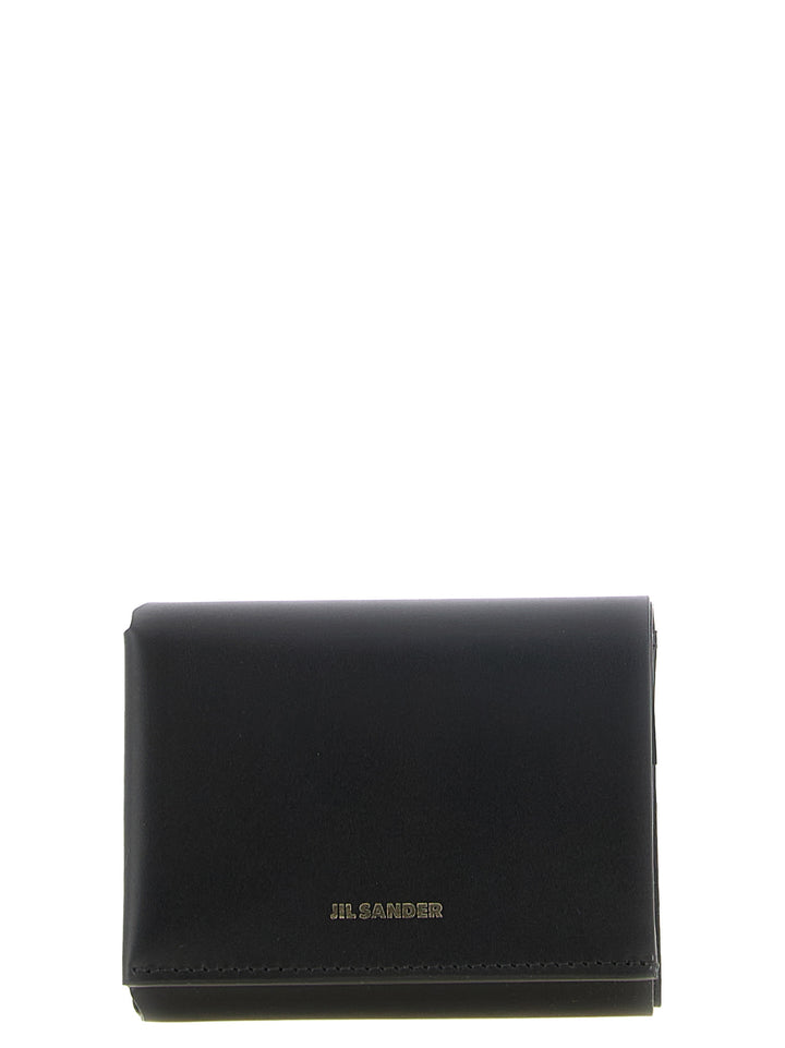 Jil Sander Black Calfskin Wallet