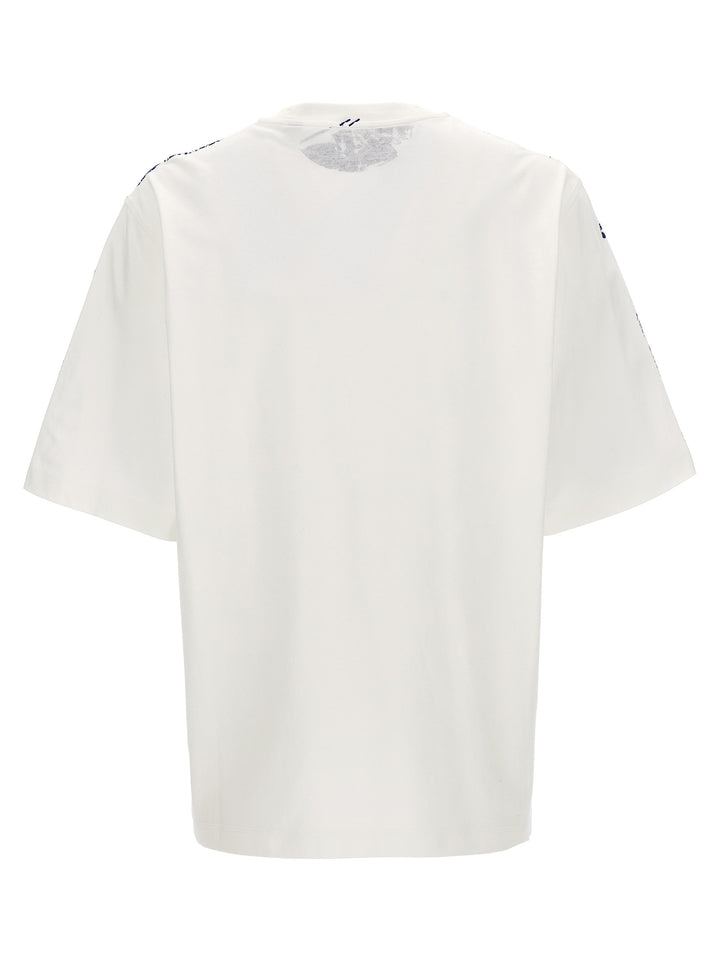 Burberry Multicolor Cotton T-Shirt