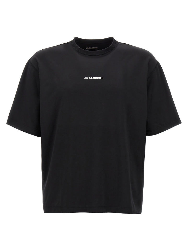 Jil Sander Black Polyester T-Shirt