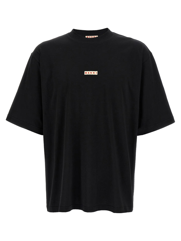 Marni Black Cotton T-Shirt