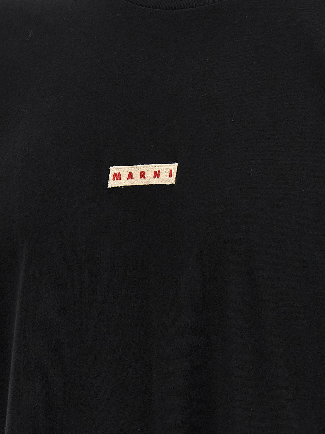 Marni Black Cotton T-Shirt