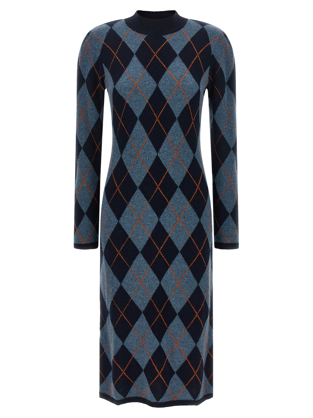 Twinset Orange Viscose Casual Dress