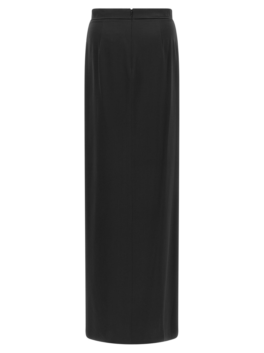 Max Mara Black Silk Mini Skirt