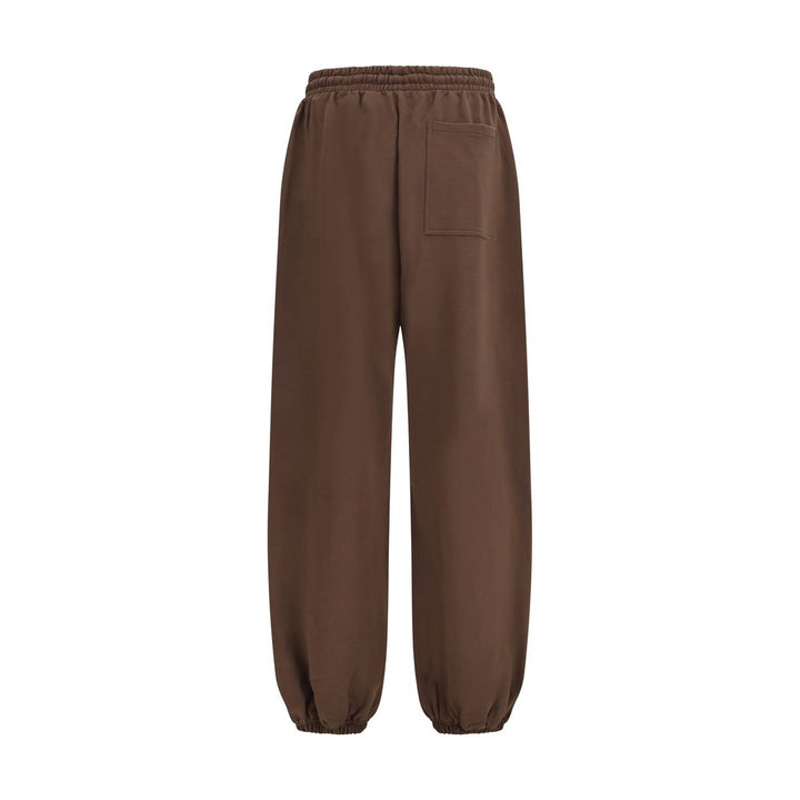 Palm Angels Brown Cotton Joggers (Workout Pants)