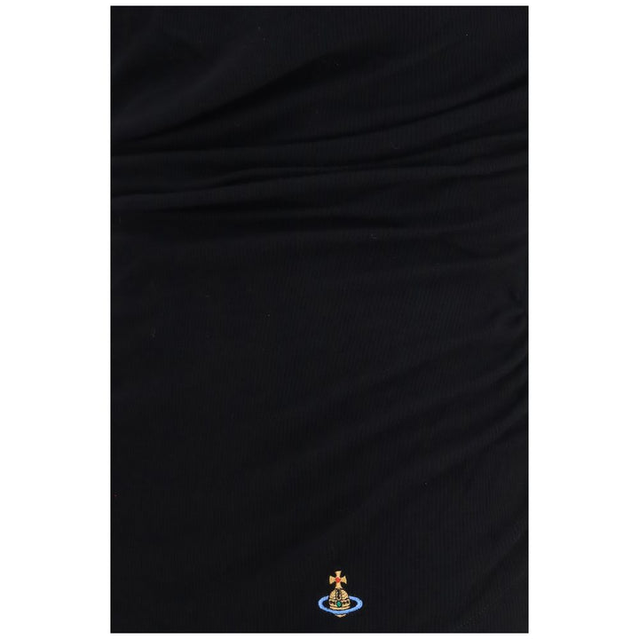 Vivienne Westwood Black Viscose Shortsleeve Shirt