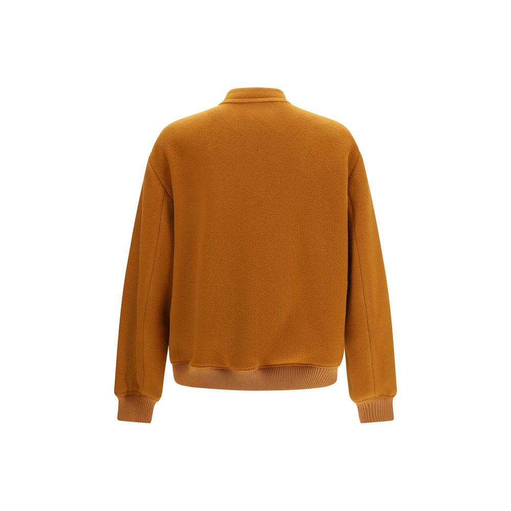 Valentino Garavani Brown Wool Oves Aries Bomber