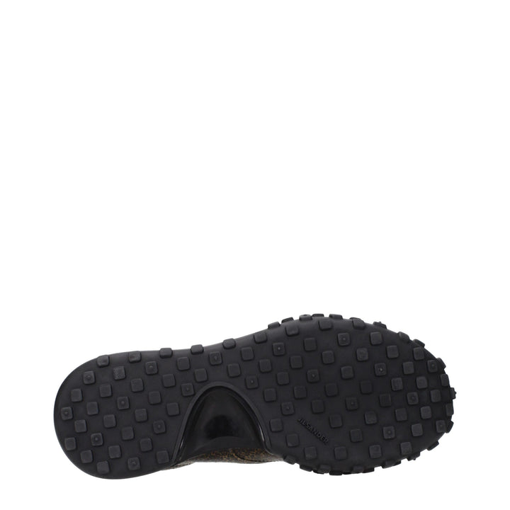 Jil Sander Black Leather Sneakers