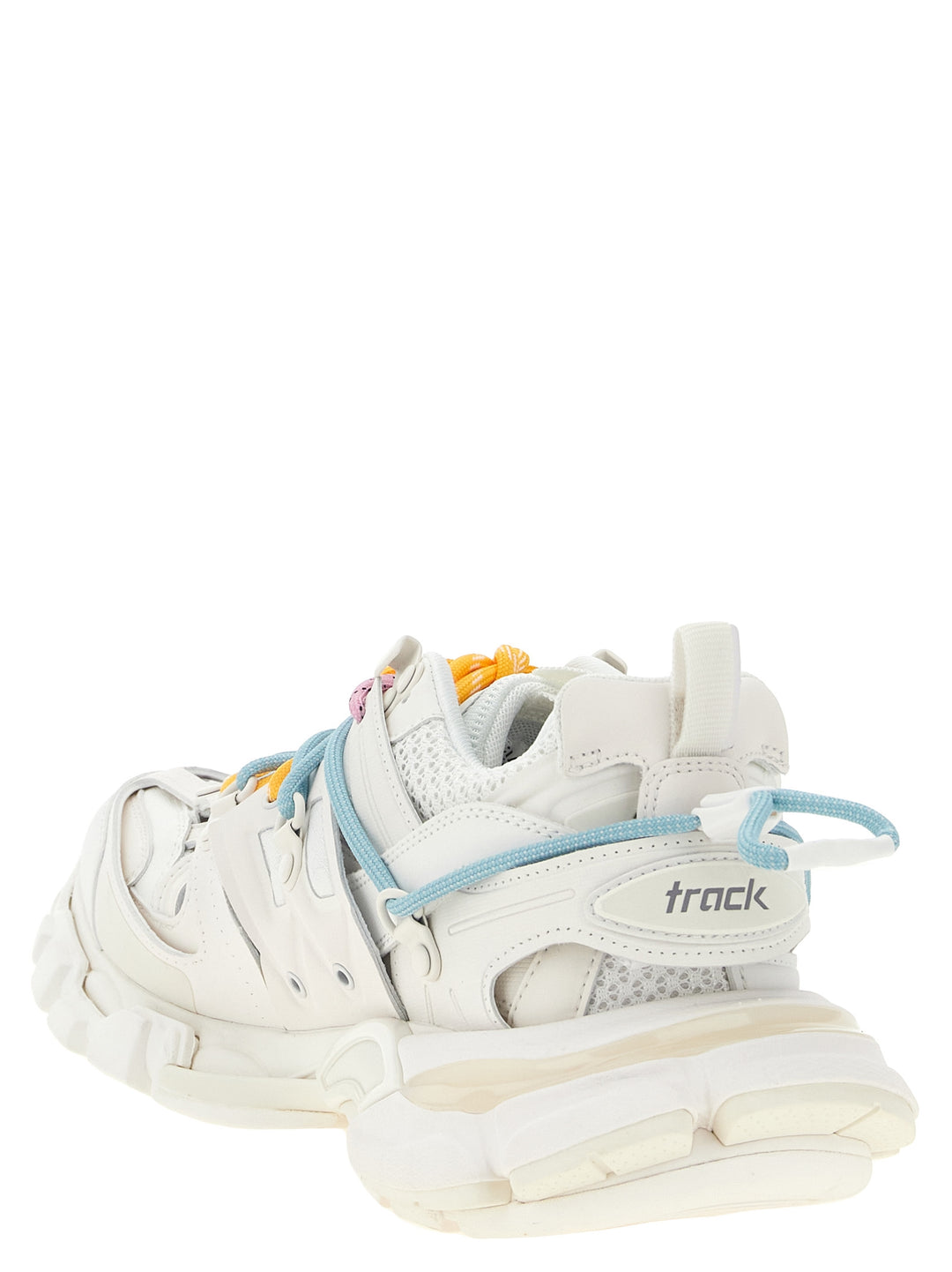 Balenciaga White Polyethylene Athletic Sneakers