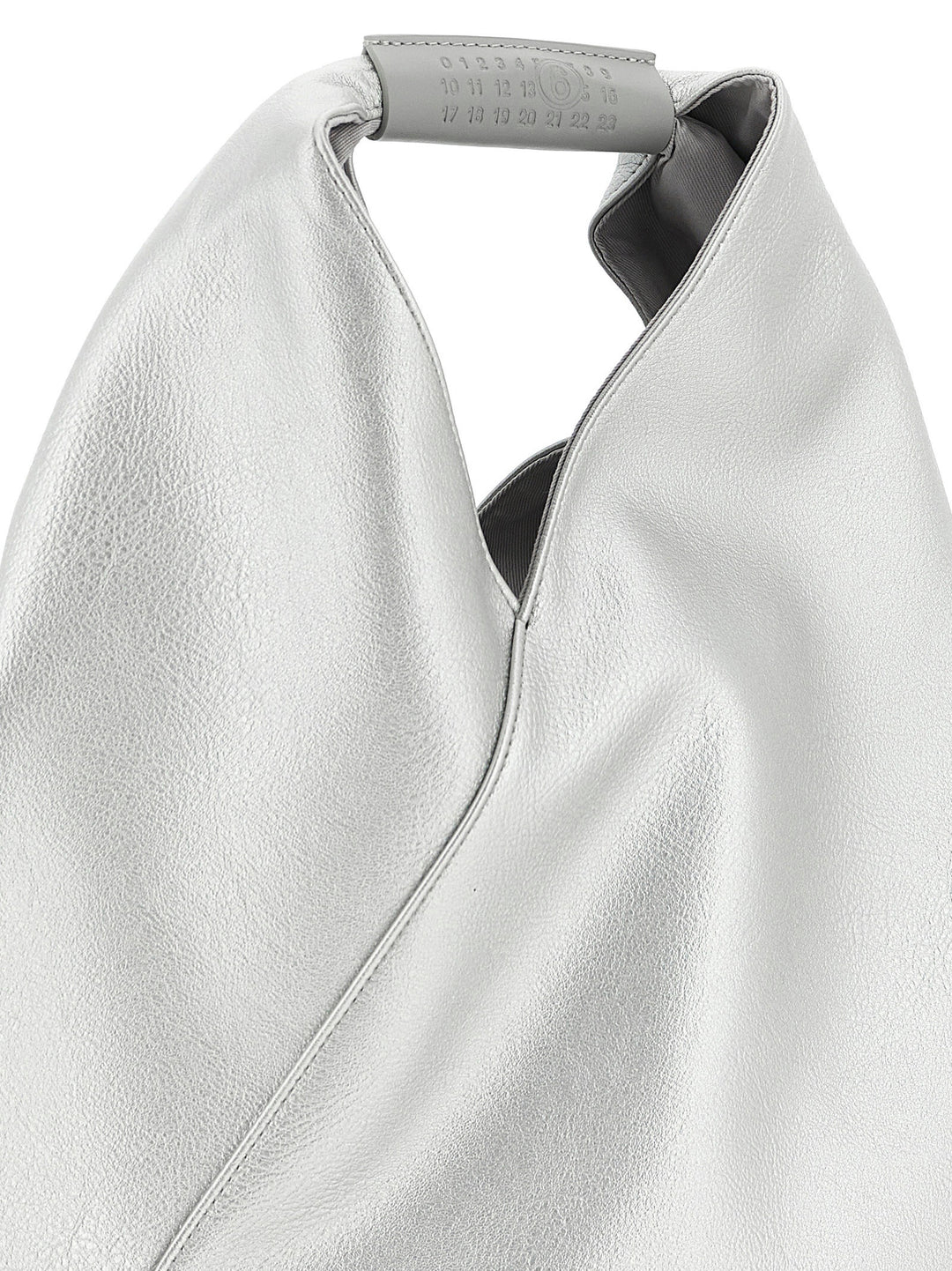 MM6 Maison Margiela Silver Polyethylene Handbag