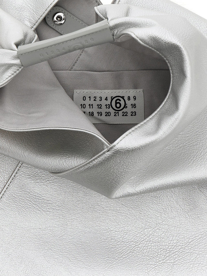 MM6 Maison Margiela Silver Polyethylene Handbag