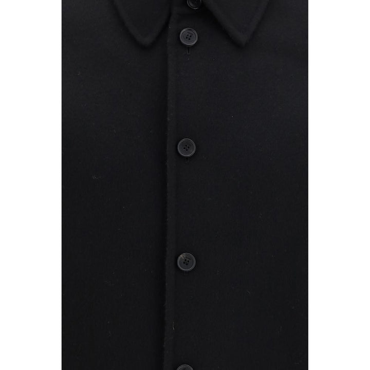 Fendi Black Wool Oves Aries Jacket
