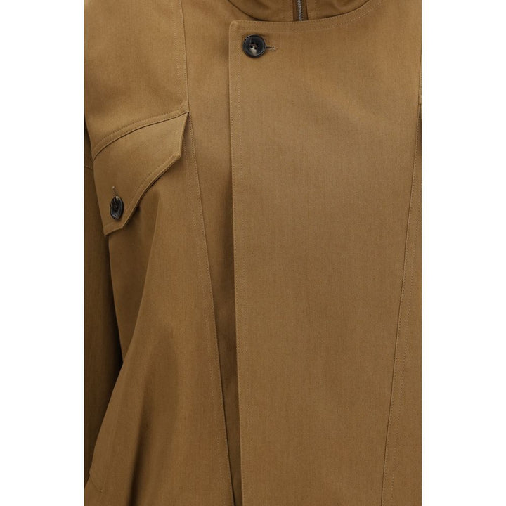 Saint Laurent Brown Cotton Bomber