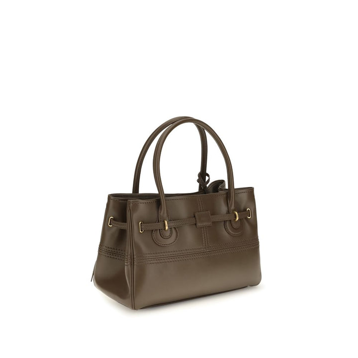 Chloé Brown Buffalo Leather Handbag