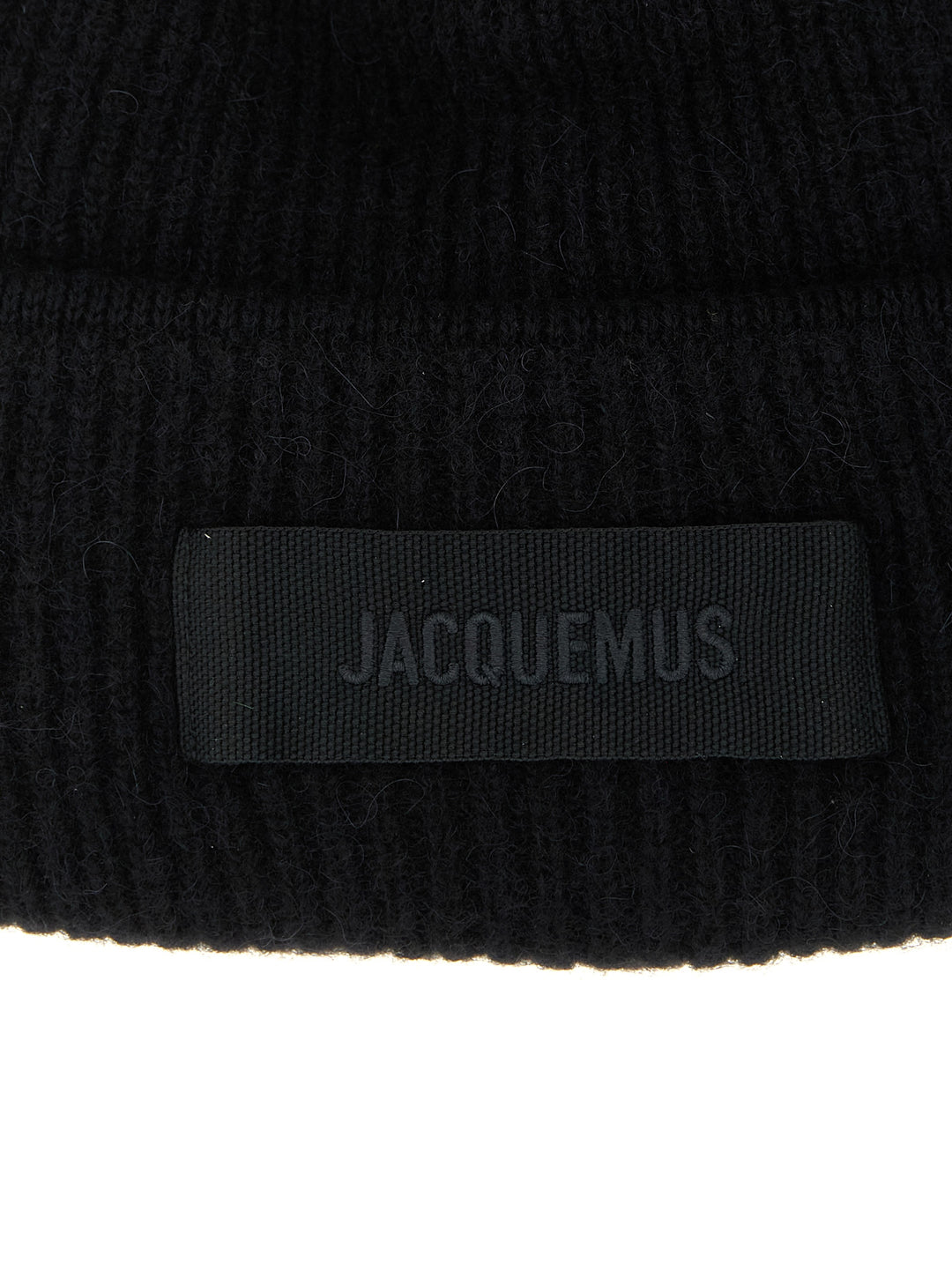 Jacquemus Black Wool Beanie