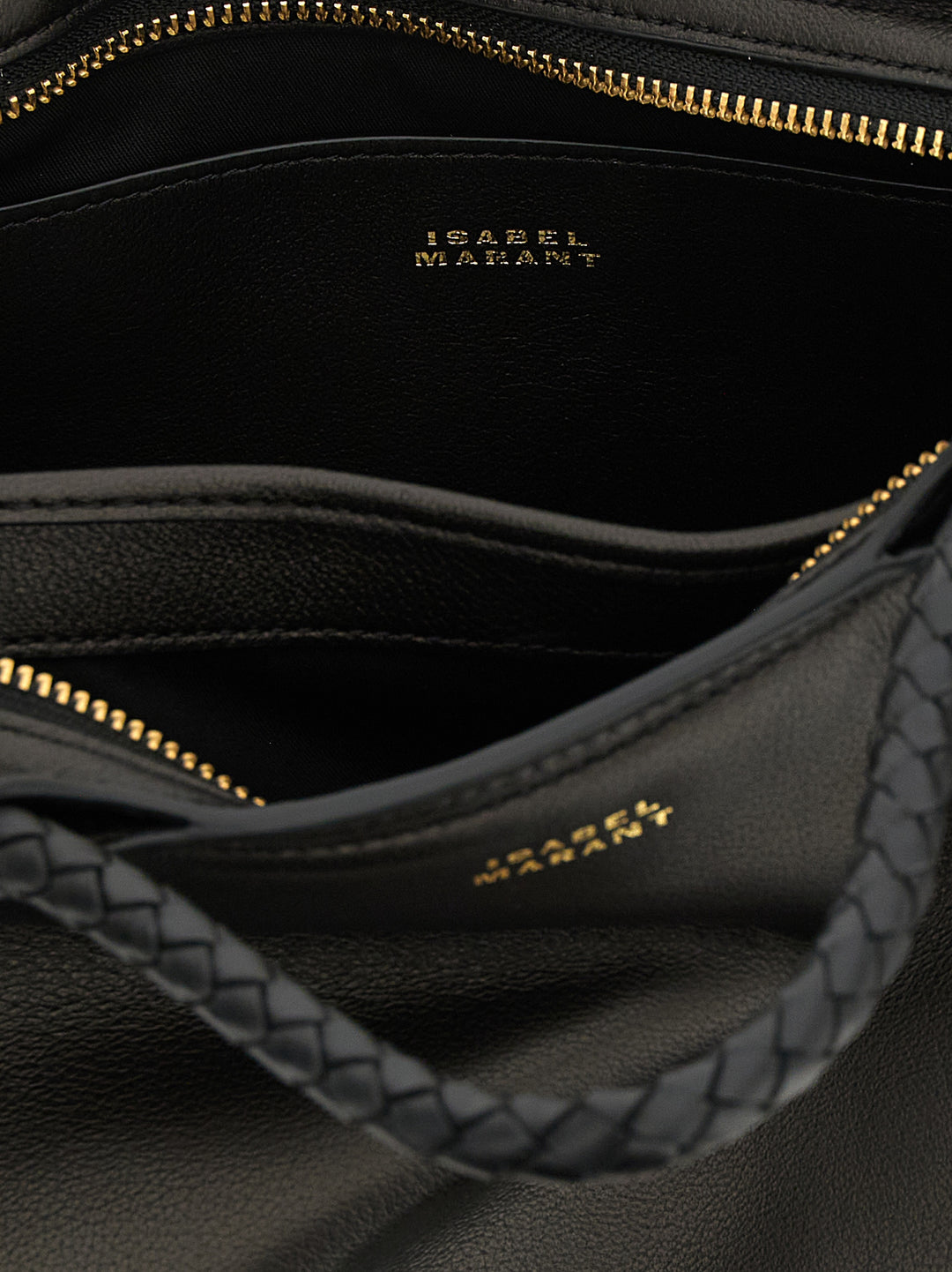Isabel Marant Black Lamb Leather Handbag