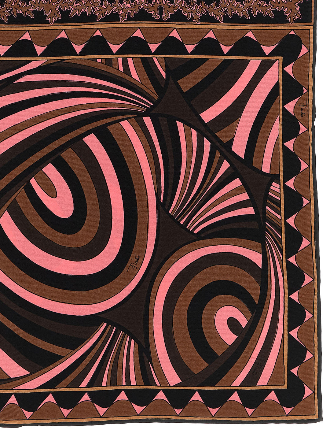 Emilio Pucci Multicolor Silk Scarf