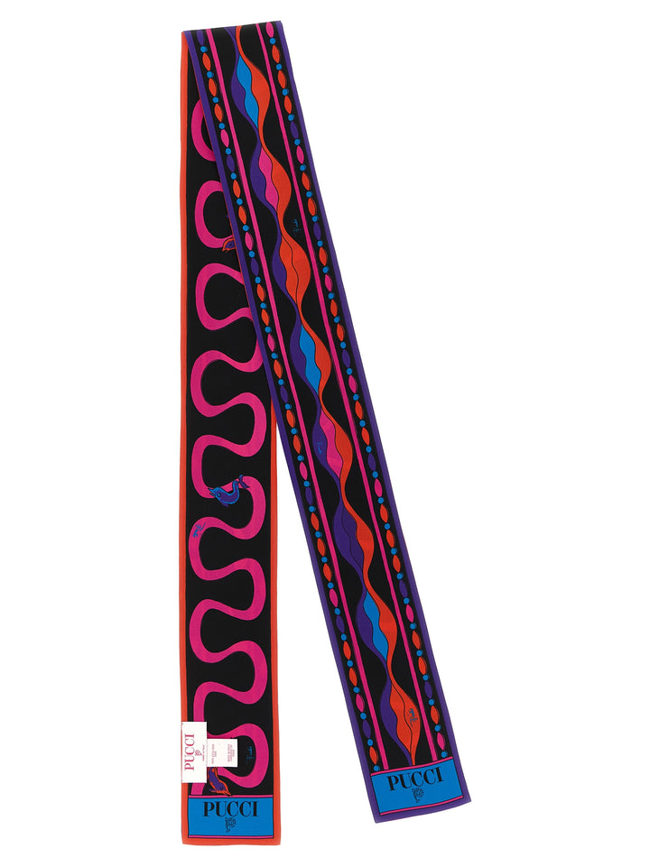 Emilio Pucci Multicolor Silk Scarf