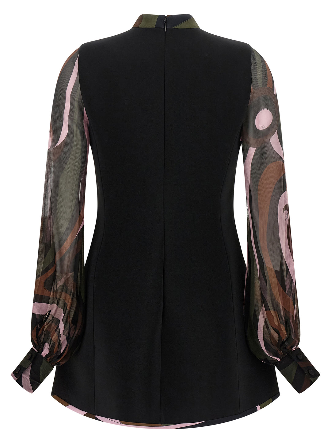 Emilio Pucci Black Viscose Short Dress