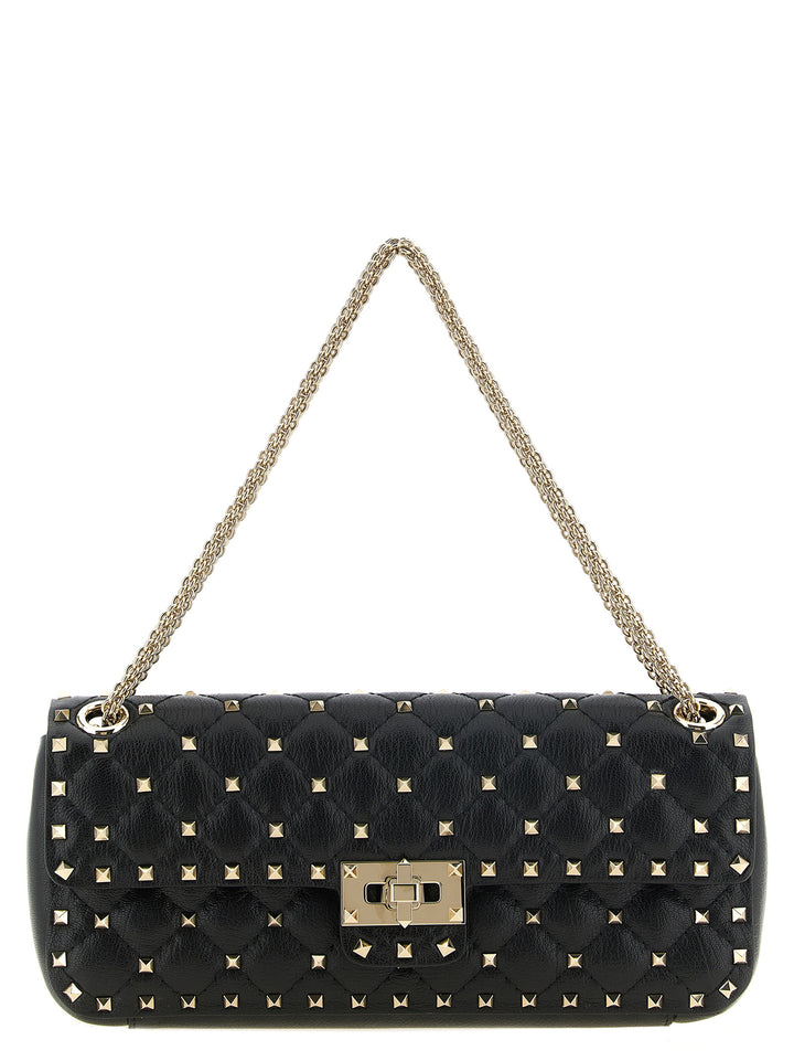 Valentino Garavani Black Goatskin Shoulder Bag