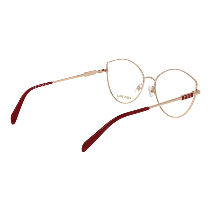 Emilio Pucci Gold Metal Glasses (Frames)