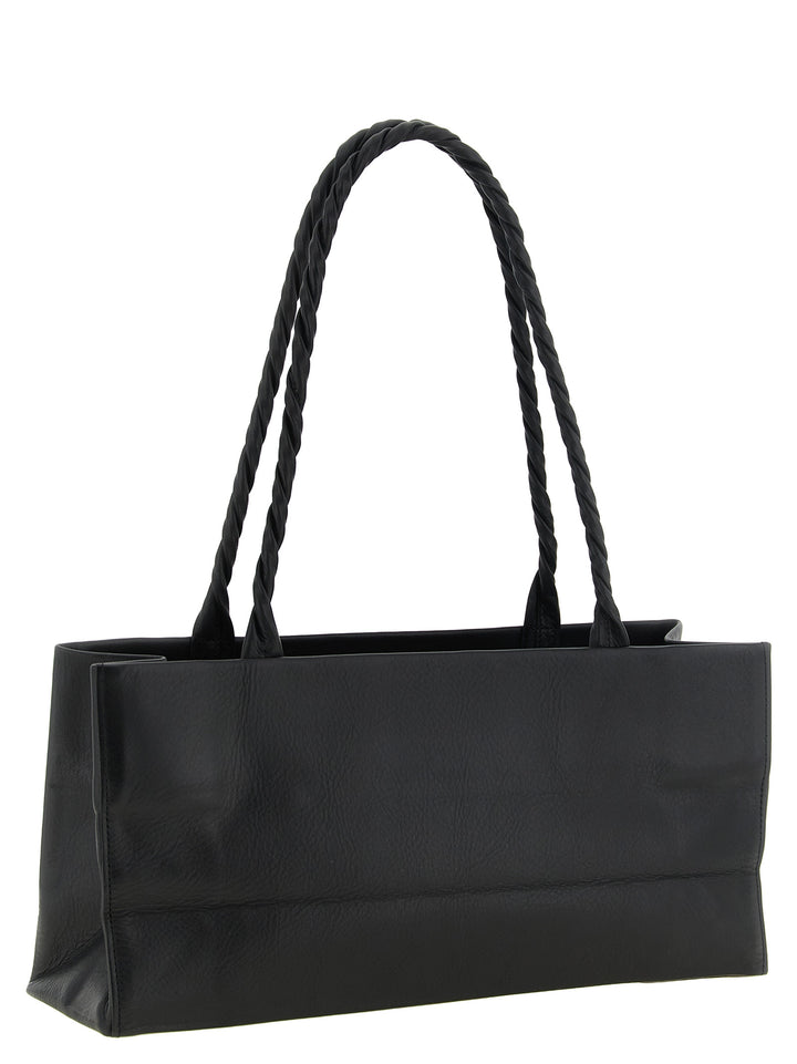 Issey Miyake Black Polyester Shoulder Bag