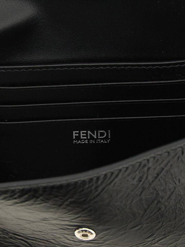 Fendi Black Calfskin Cardholder