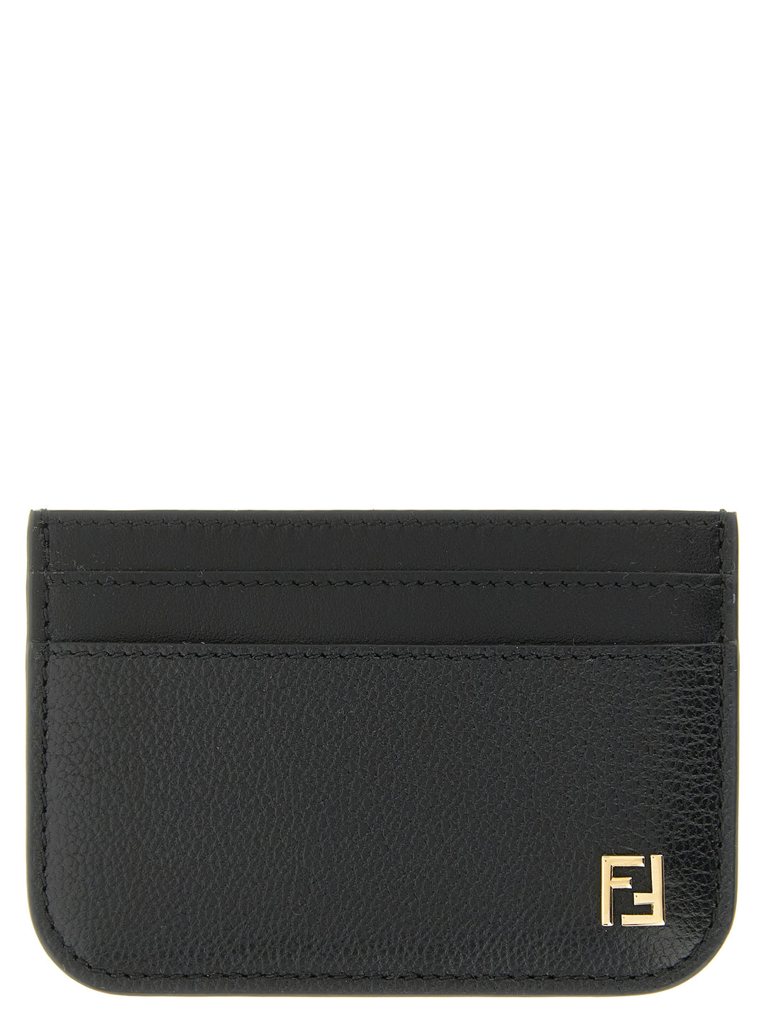 Fendi Black Calfskin Cardholder