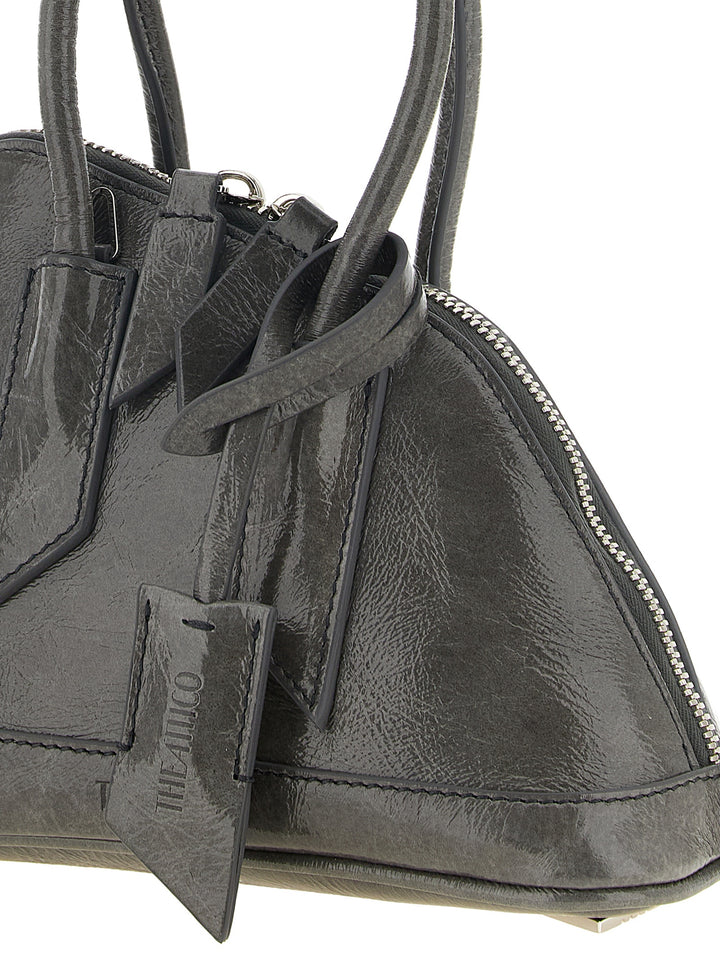 The Attico Gray Calfskin Handbag