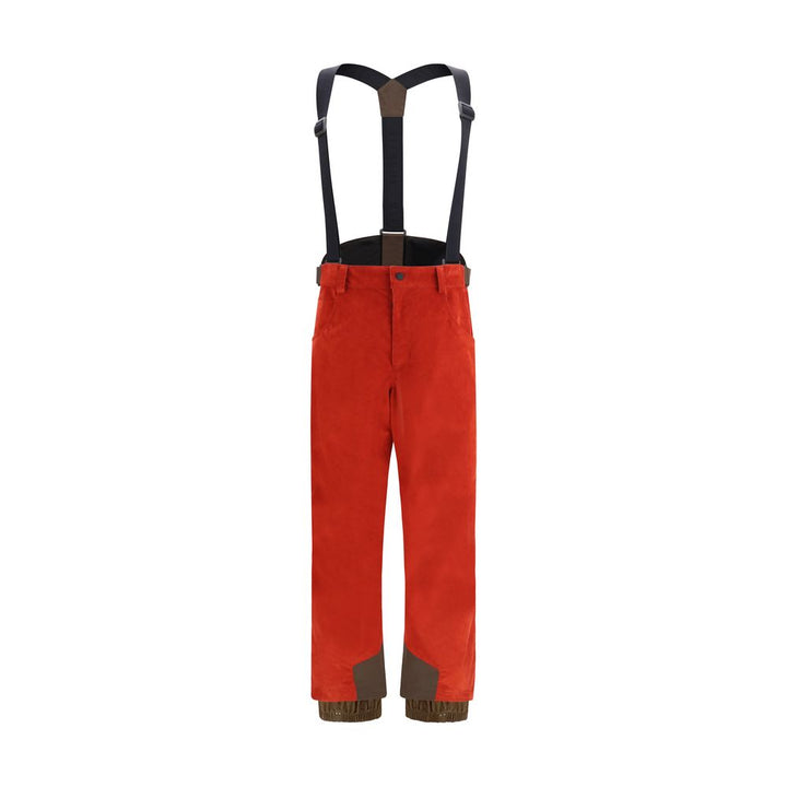 Moncler Grenoble Red Cotton Sportswear