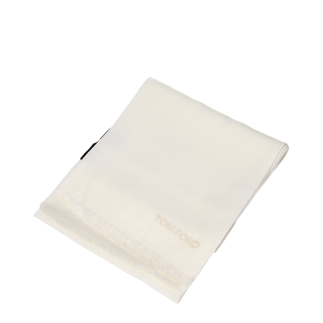 Tom Ford Beige Silk Foulard
