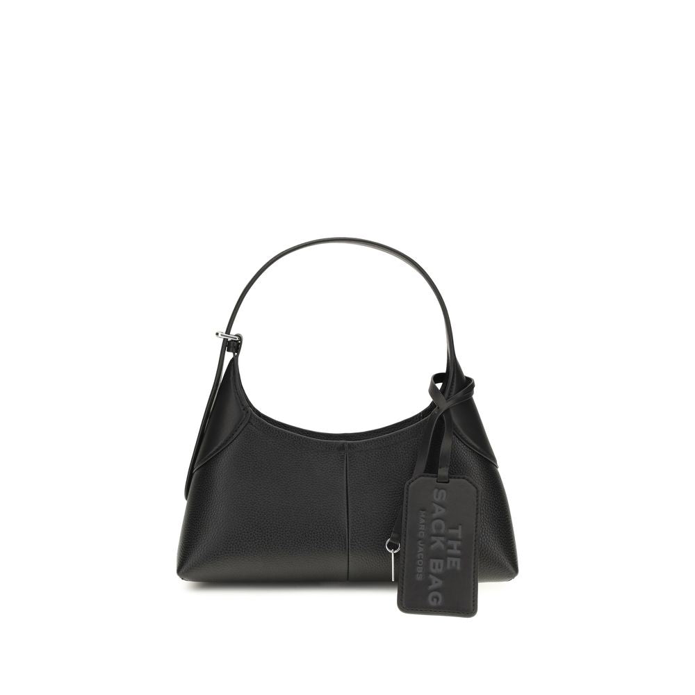 Marc Jacobs Black Calf Leather Bos Taurus Shoulder Bag