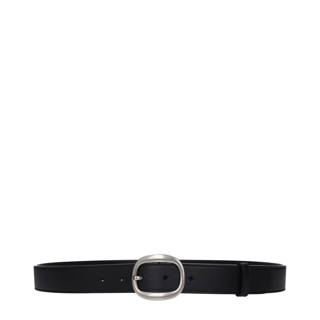 Tom Ford Black Leather Regular Belt