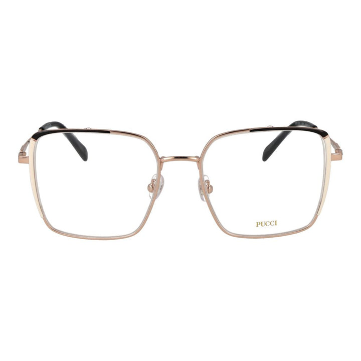 Emilio Pucci Rose Gold Metal Glasses (Frames)