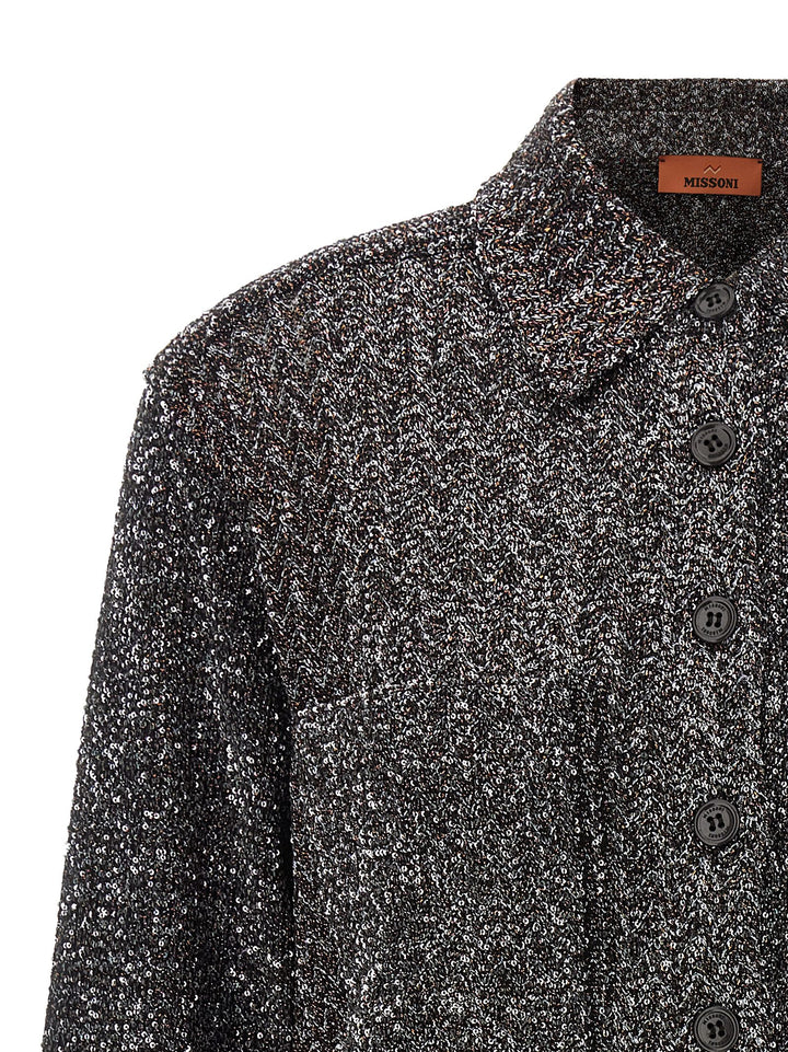 Missoni Gray Polyamide Blouse
