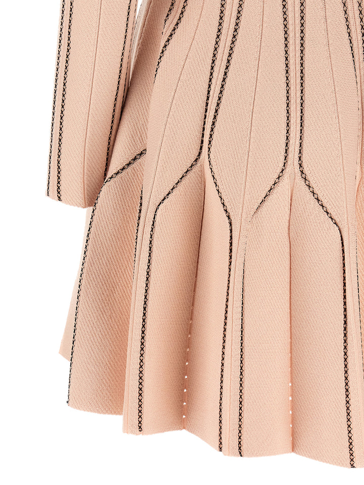 Elisabetta Franchi Multicolor Viscose Short Dress