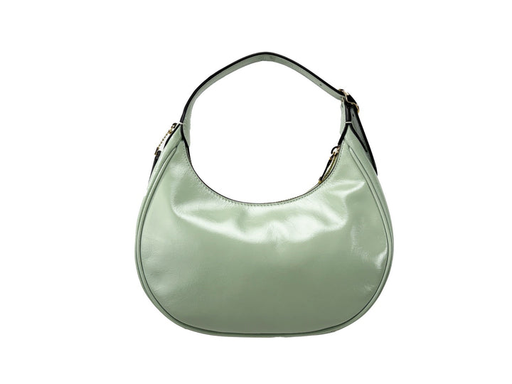 COACH Coach Emily Glazed Leather Shoulder Bag
