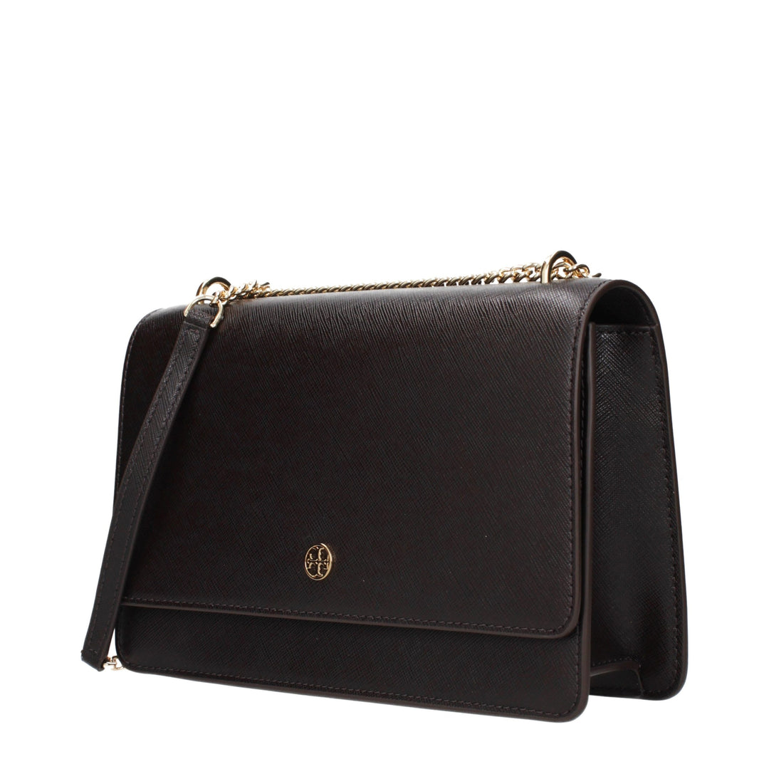 Tory Burch Brown Leather Crossbody Bag