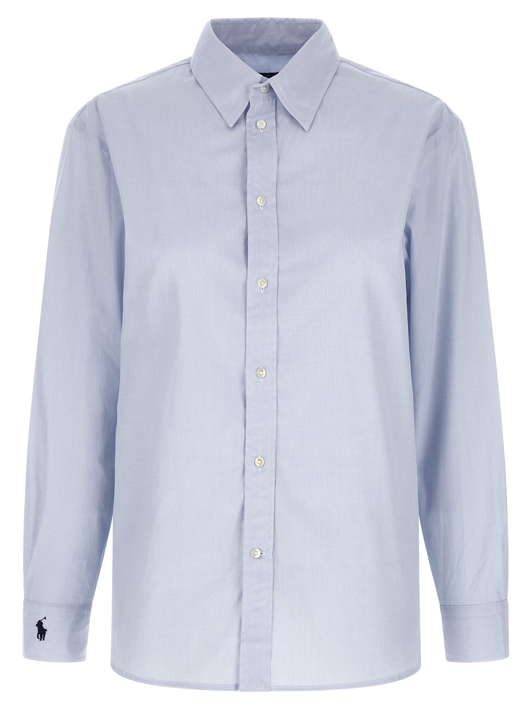 Polo Ralph Lauren Blue Cotton Blouse
