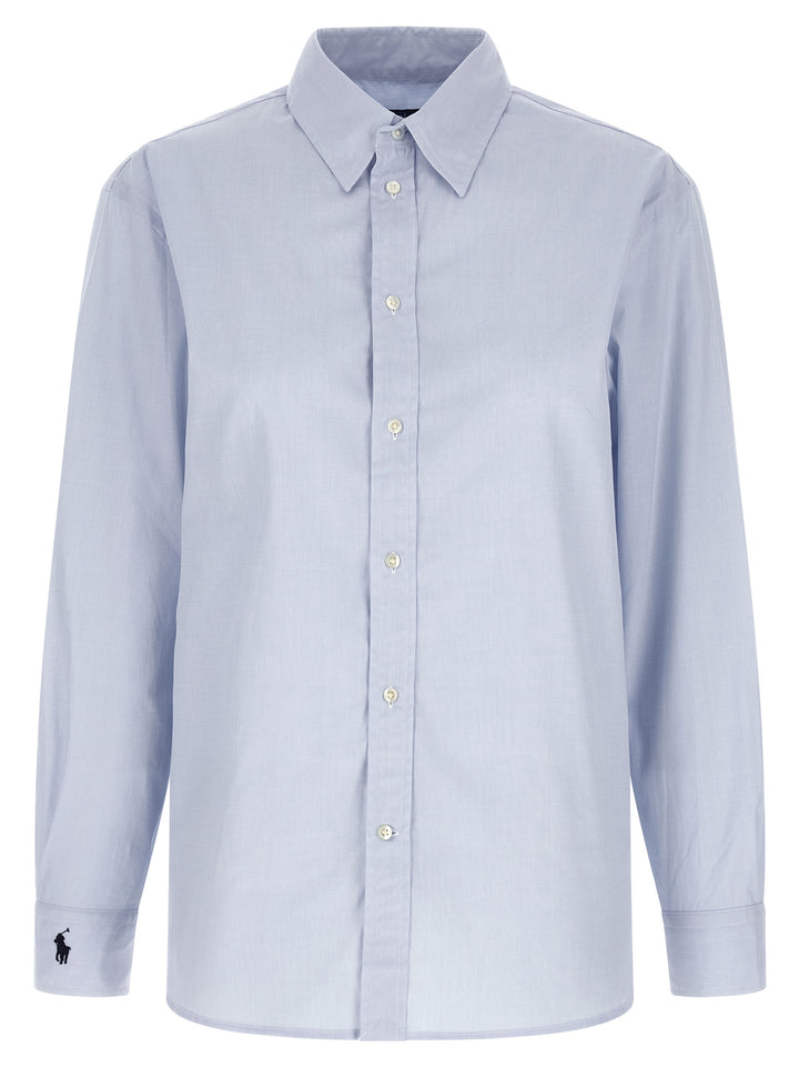 Polo Ralph Lauren Blue Cotton Blouse