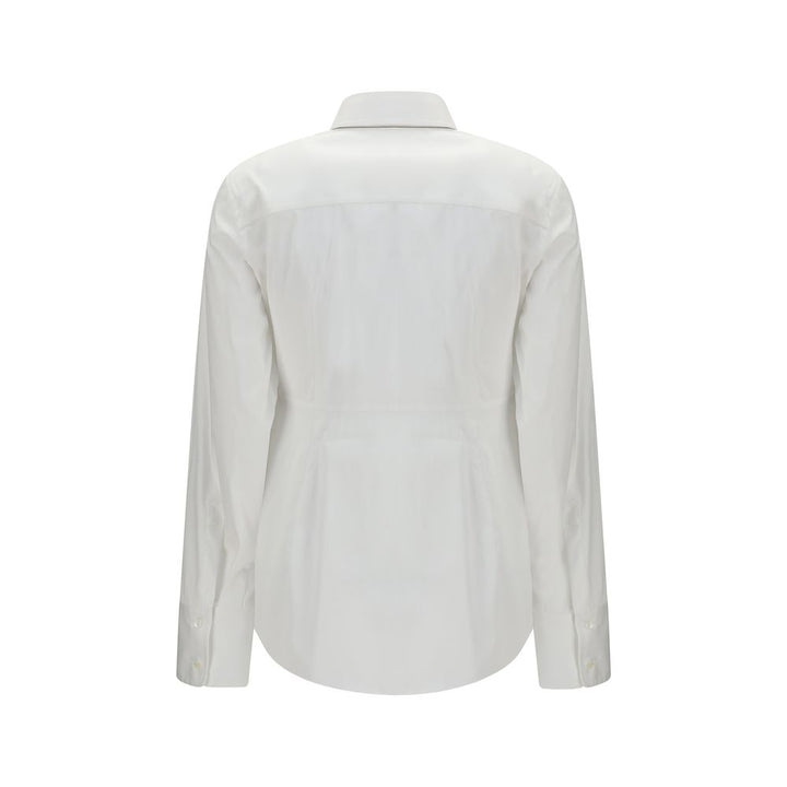 Brunello Cucinelli White Cotton Shirt