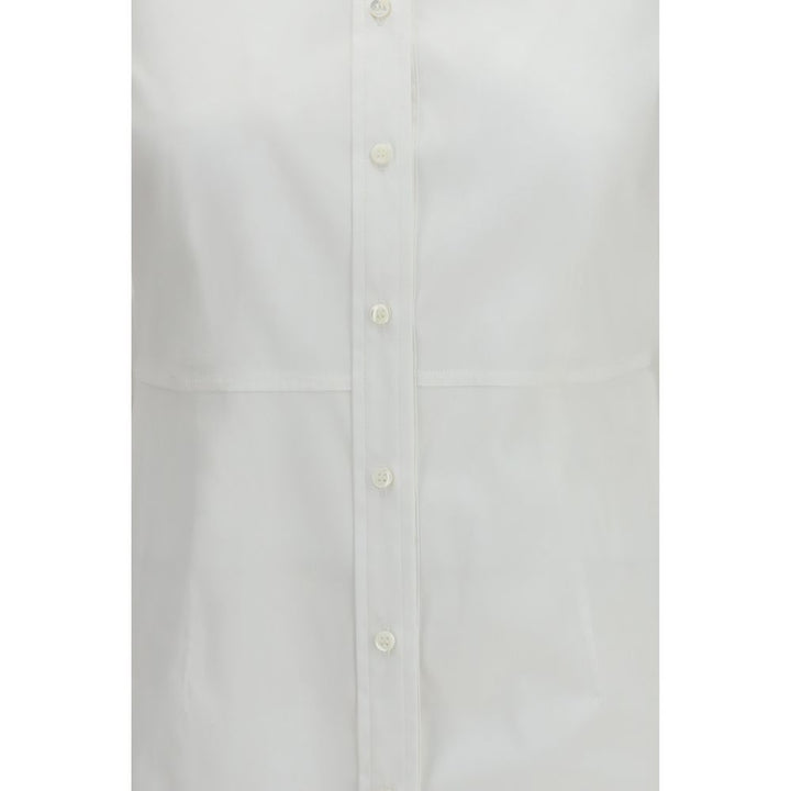 Brunello Cucinelli White Cotton Shirt