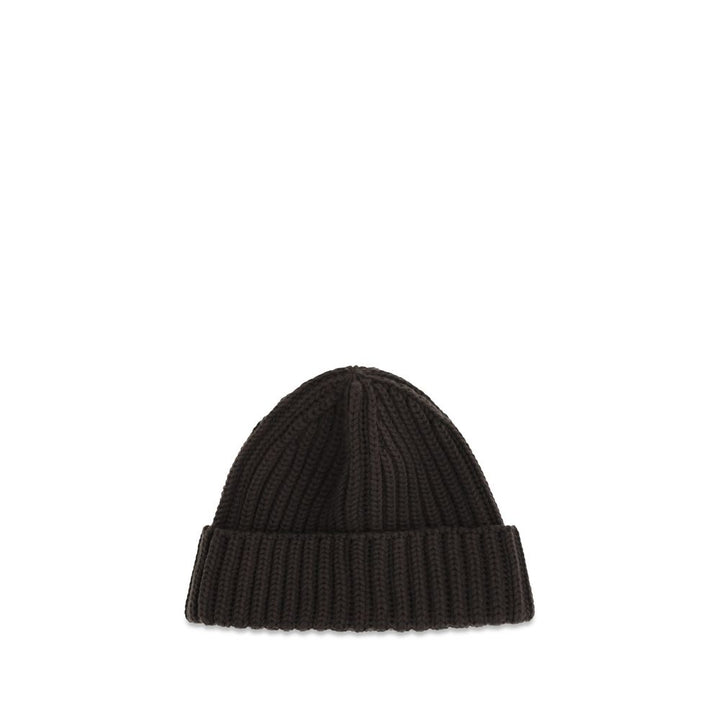 Prada Brown Wool Oves Aries Beanie