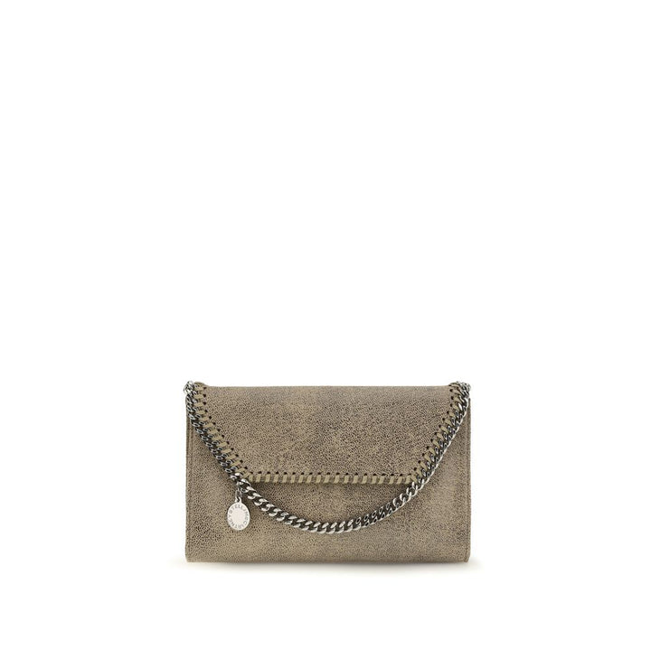 Stella McCartney Gray Polyester Shoulder Bag