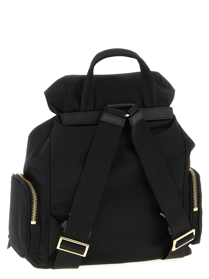 Prada Black Recycled Polyamide Backpack