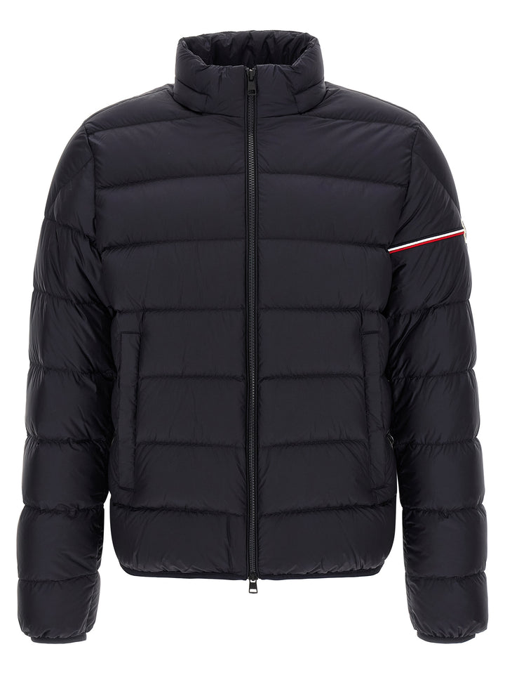 Moncler Blue Polyamide Full-Length Jacket