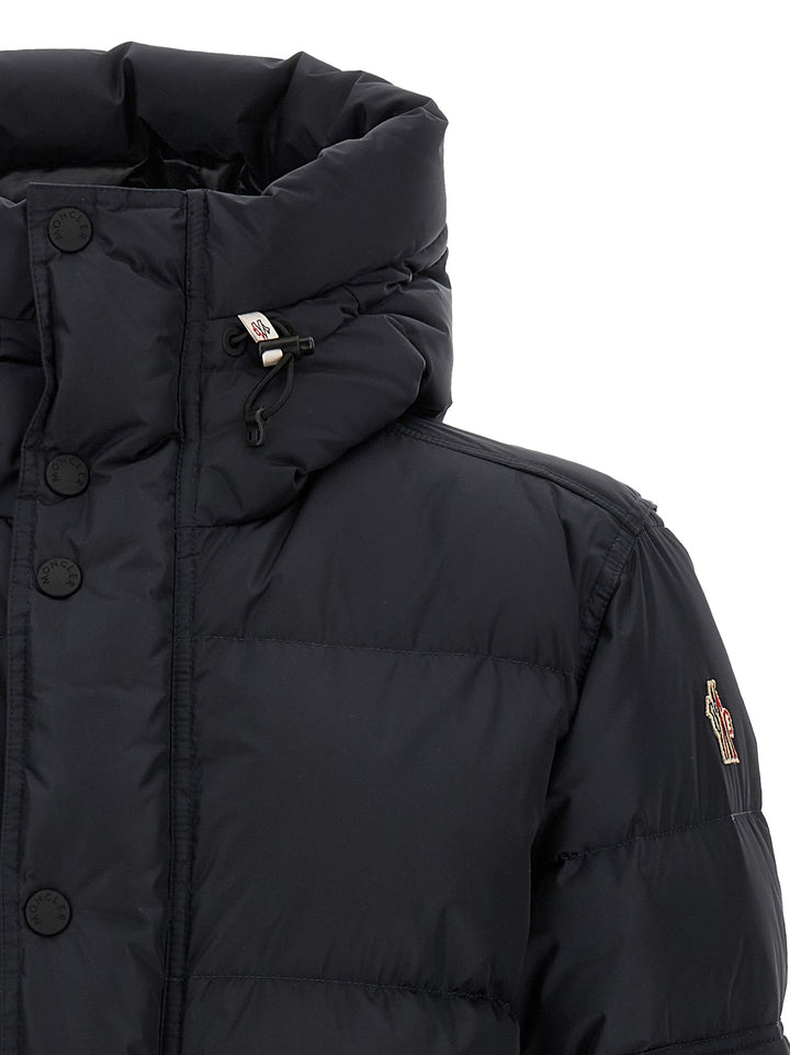 Moncler Grenoble Blue Polyamide Shell Jacket