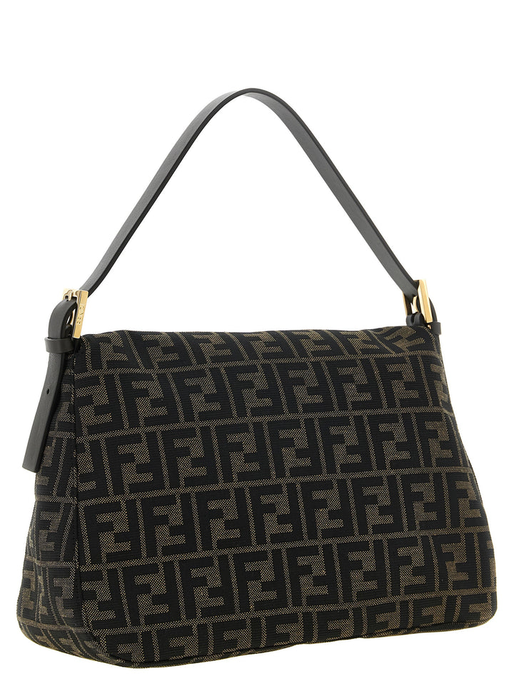 Fendi Brown Polyester Shoulder Bag