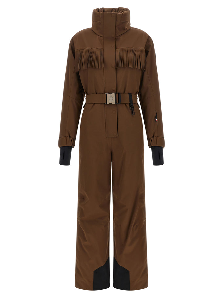 Moncler Grenoble Brown Polyamide Sportswear