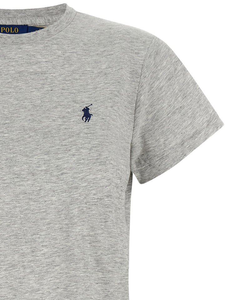 Polo Ralph Lauren Gray Cotton T-Shirt